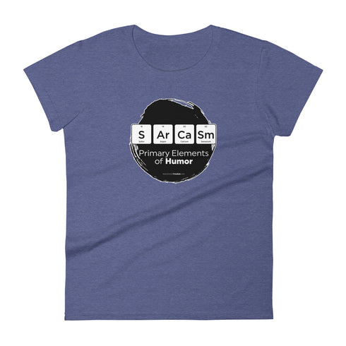 Primary Elements for Humor - Sarcasm Women's short sleeve t-shirt - Mainstream Freedom
